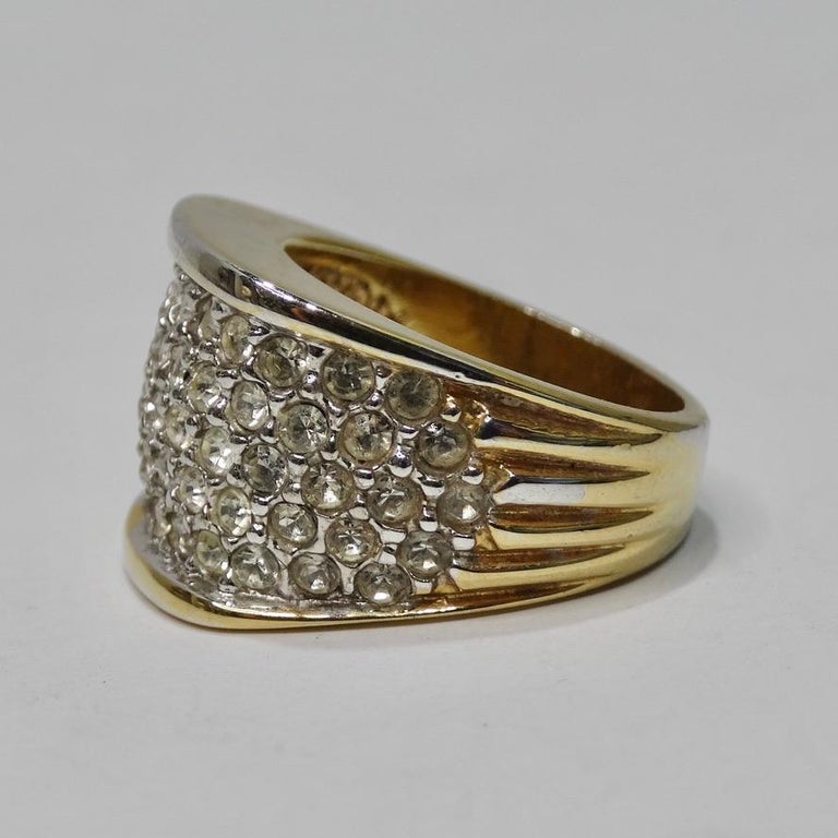 Vintage 18k deals hge ring