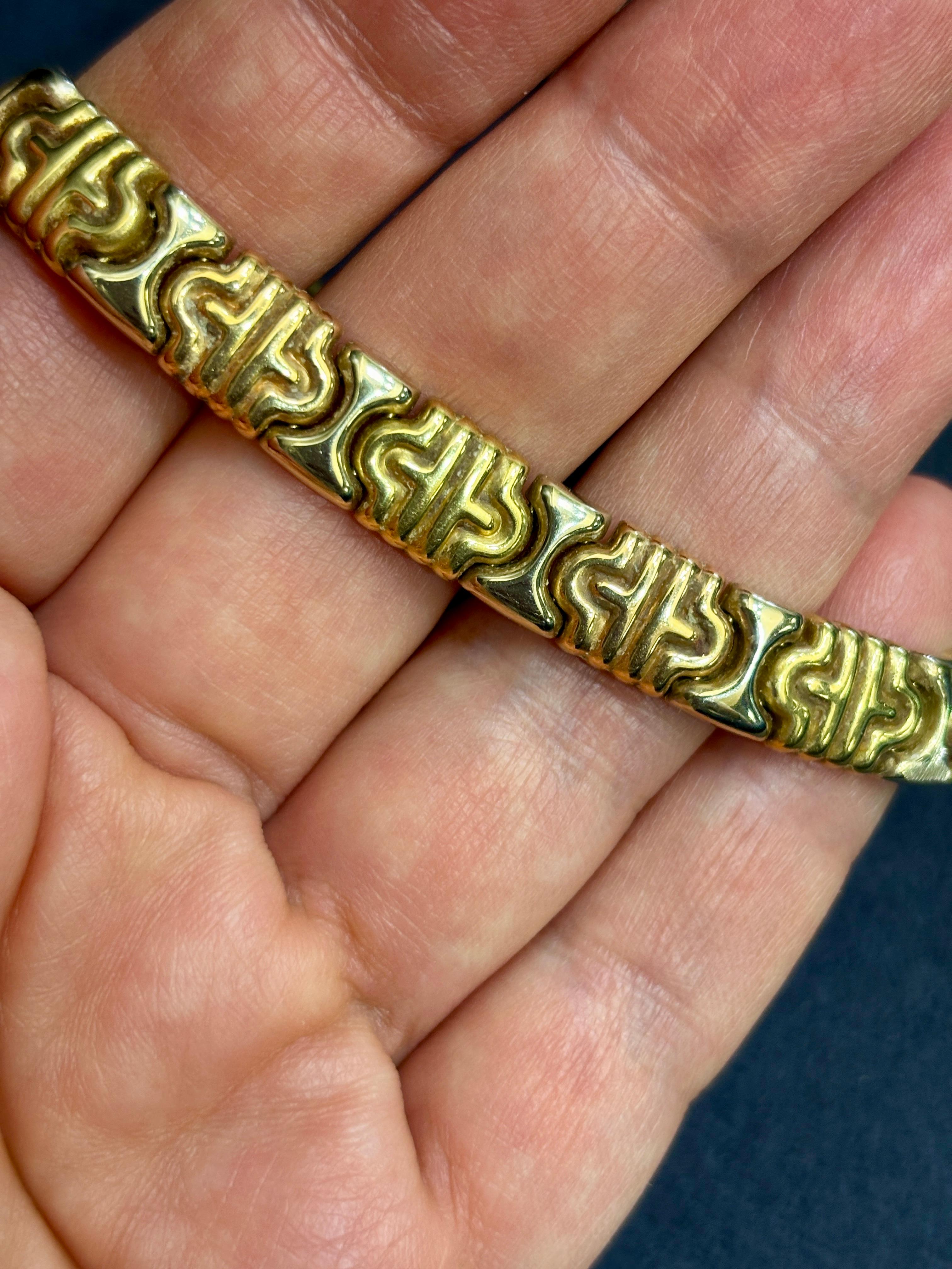 da uomo o donna Girocollo in oro tricolore 18k degli anni '80 in vendita
