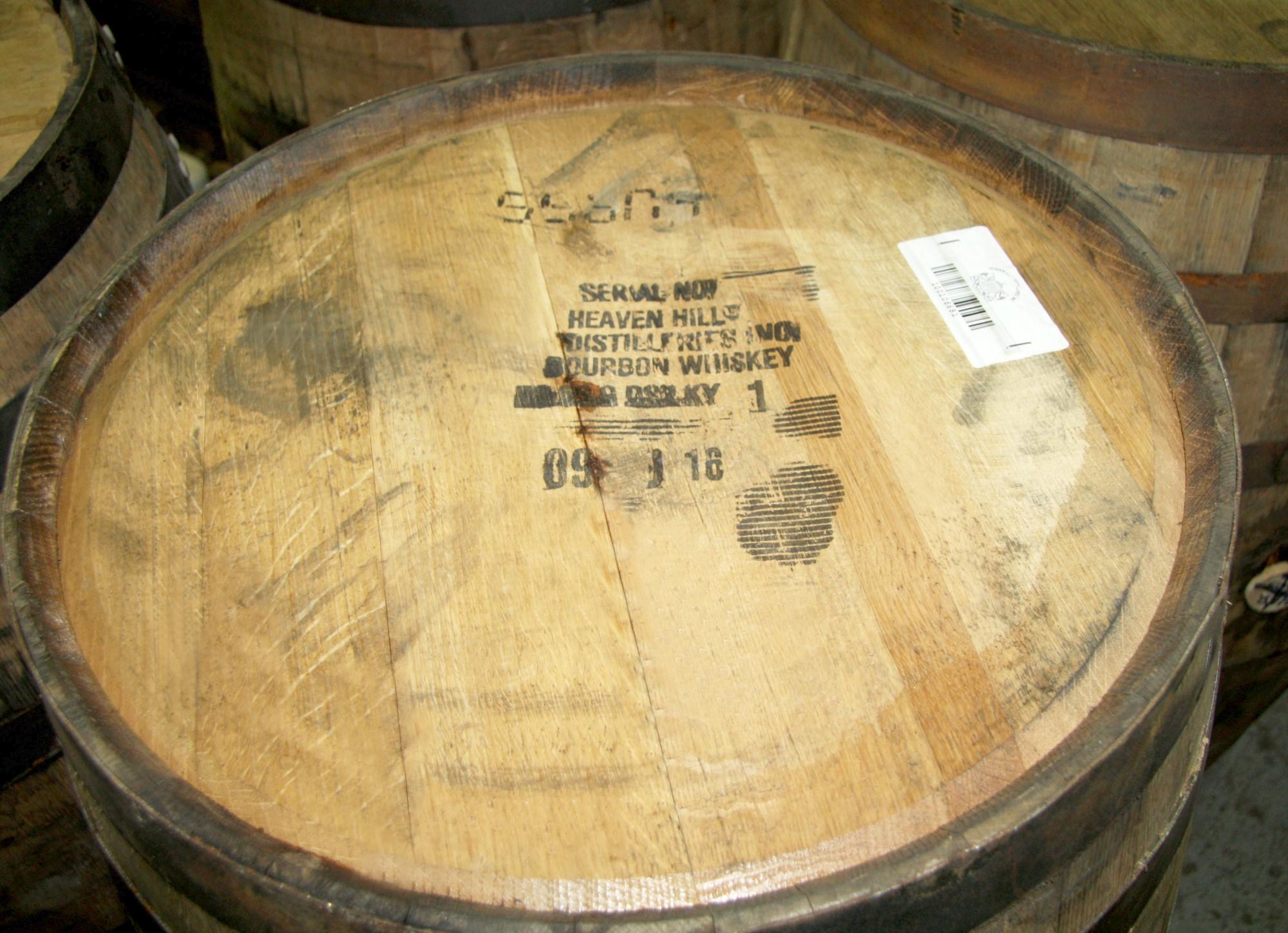 1980s original 30 gallon whiskey barrels. These barrels originated from Heavenly Hills Distilleries, Inc. which sold its' 6.5 millionth barrel on March 26, 2013. Small quantity available at time of posting. Priced each. This can be seen at our 400