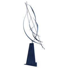 1980s Abstract Bird Steel Outdoor Sculpture By Curtis Jere