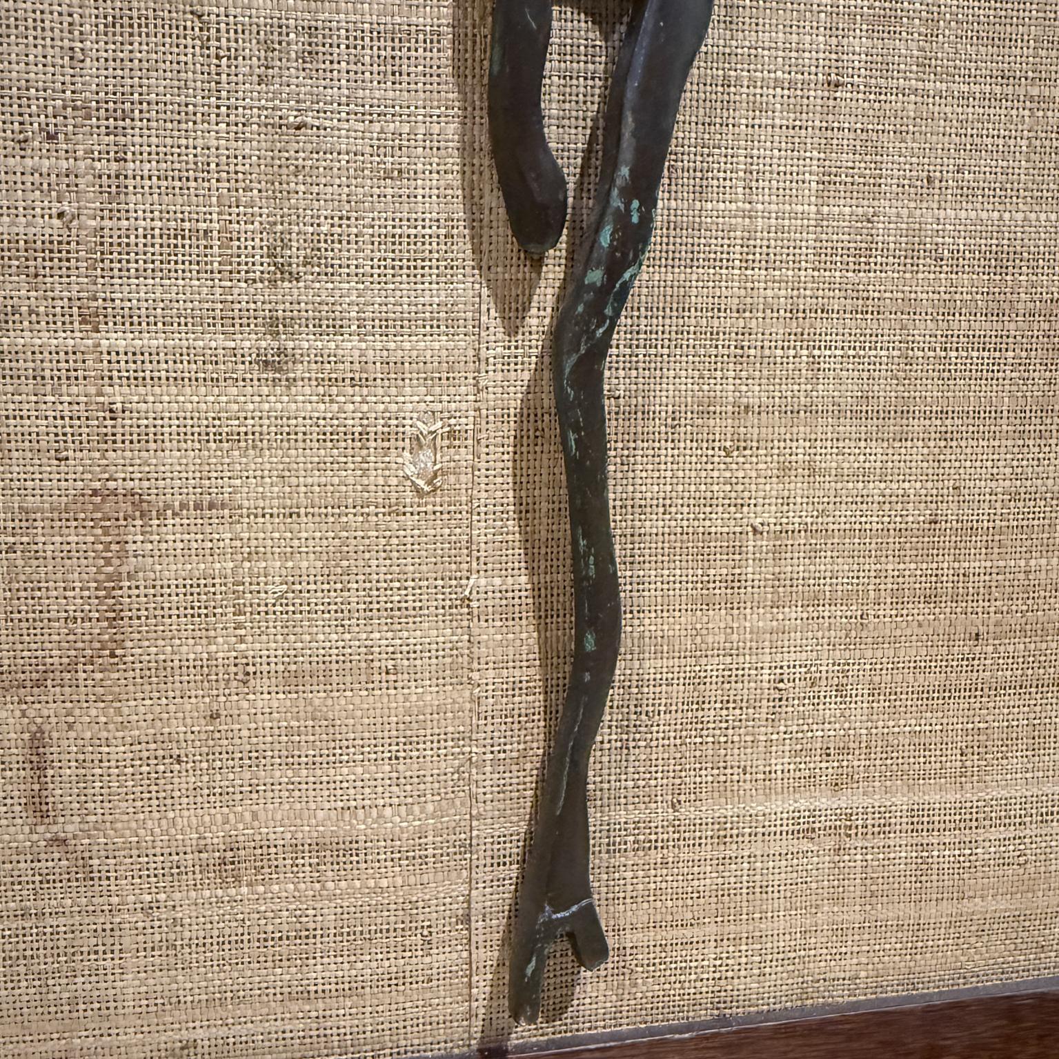 Bronzo Scultura astratta in bronzo del 1980 Salvador de Auschwitz Mathias Goeritz Messico in vendita