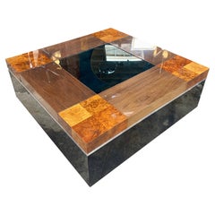 1980s Adjustable Mid- Century Italian Coffee Table