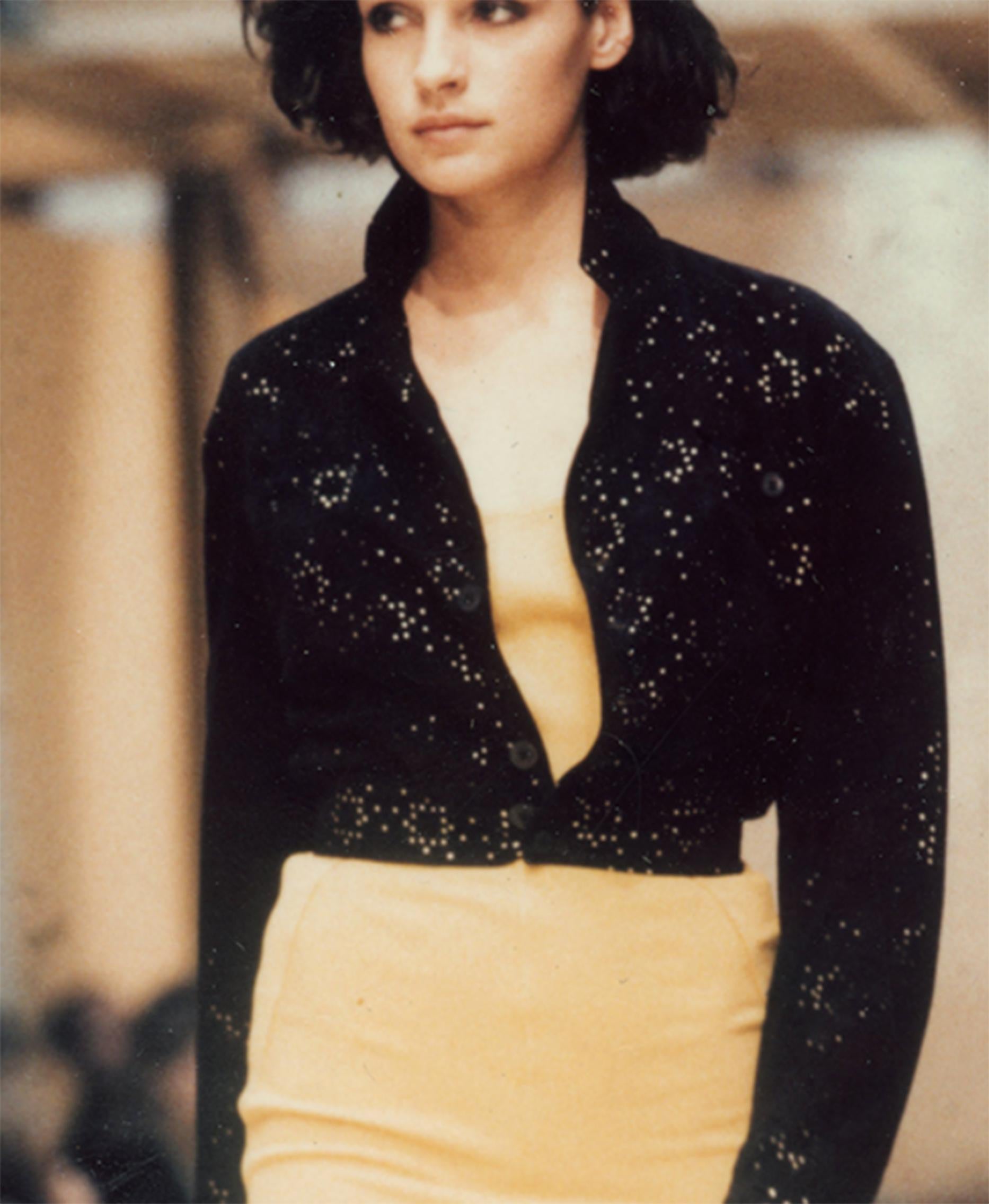 1980s Alaïa Khaki Lambskin Jacket 4
