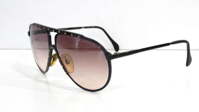 1980s Alpina M1 Aviator Sunglasses at 1stdibs