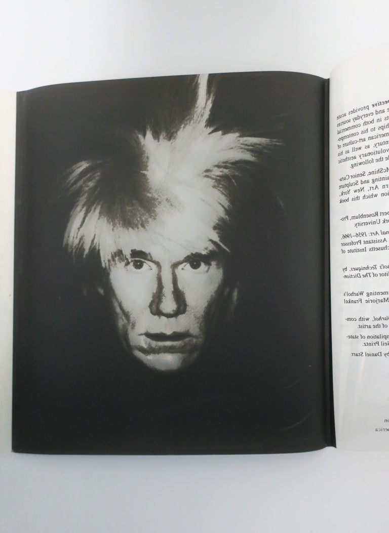 Andy Warhol A Retrospective Hard Cover Library Or Coffee Table Book