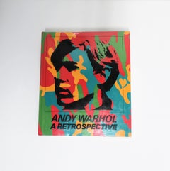 Andy Warhol a Retrospective Hard-Cover Coffee Table Book, 1989