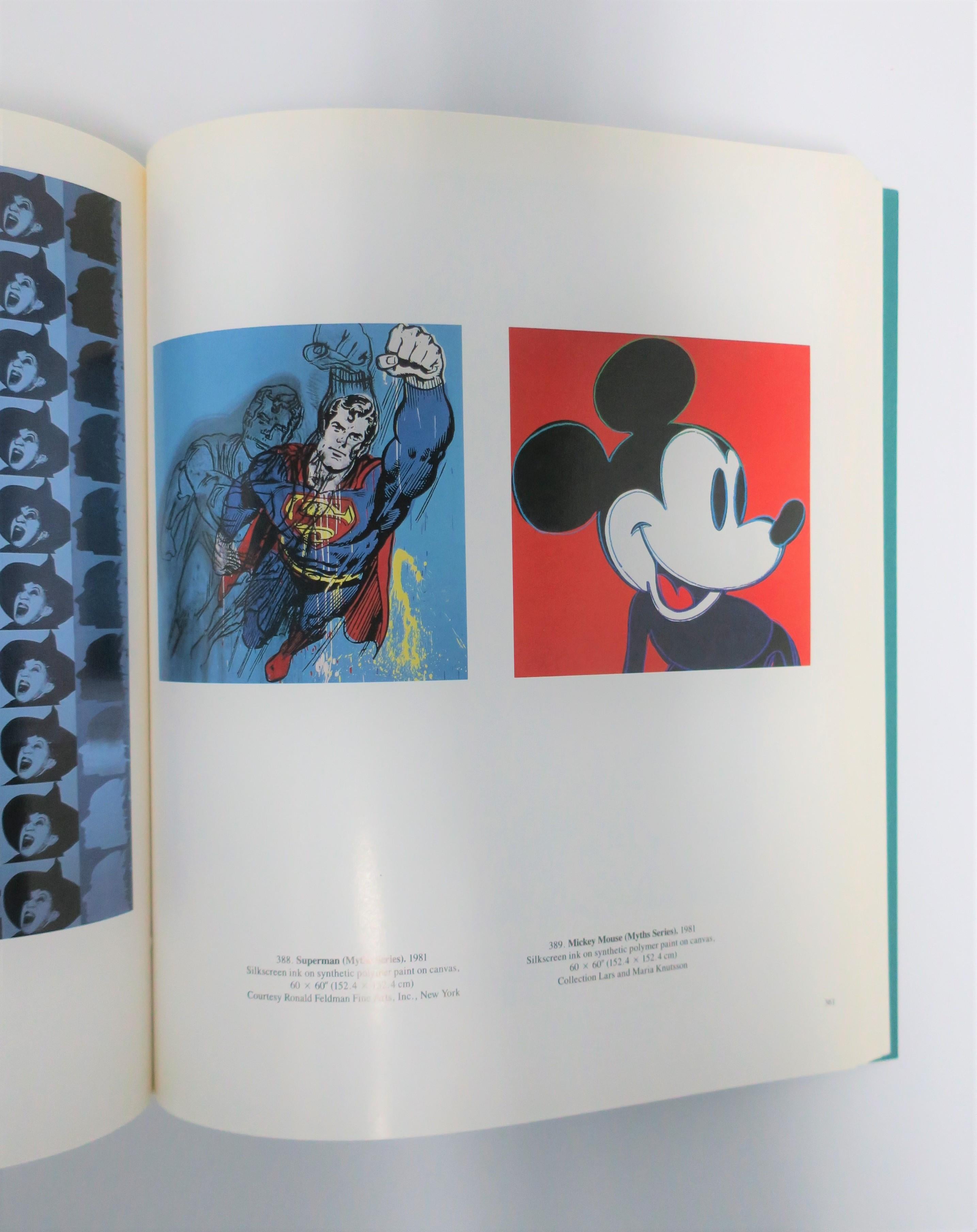 1980s 'Andy Warhol A Retrospective' Library or Coffee Table Book at