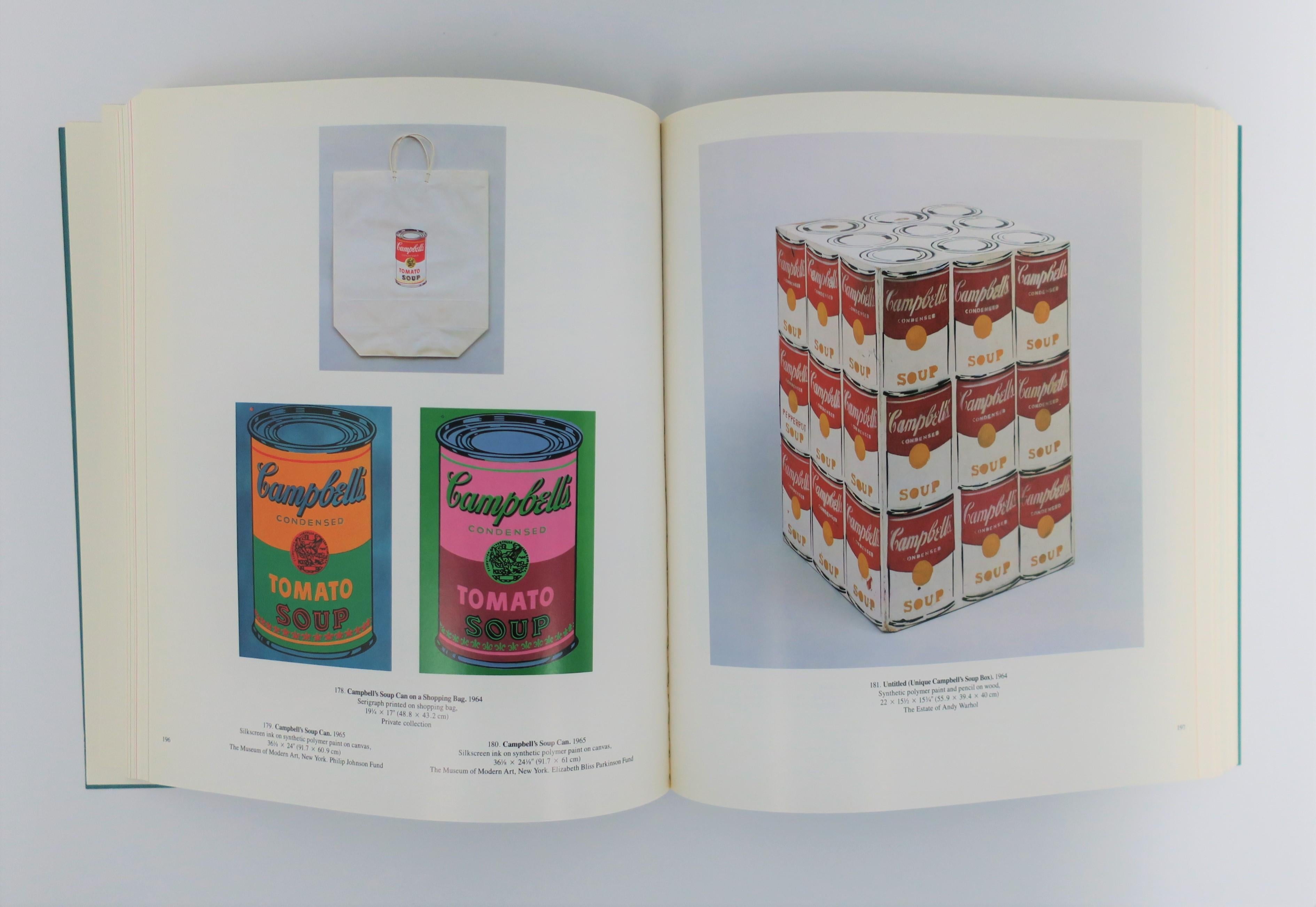 1980s 'Andy Warhol A Retrospective' Library or Coffee Table Book at