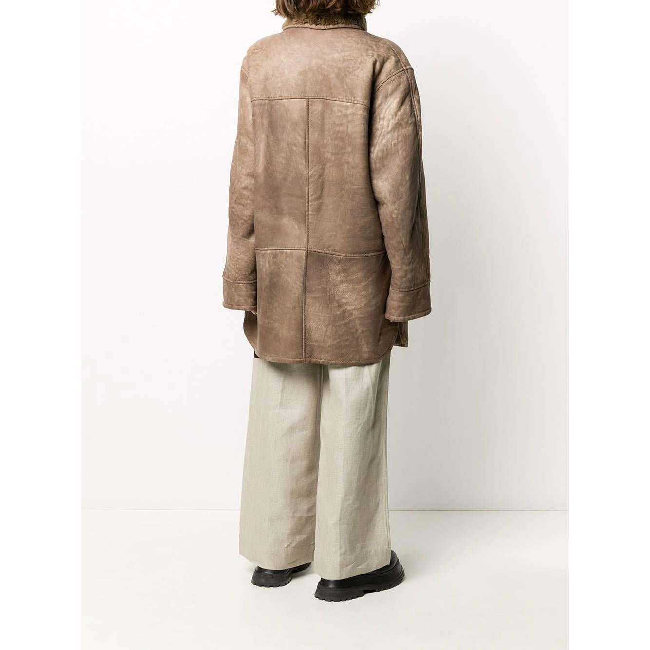 1980s sheepskin coat