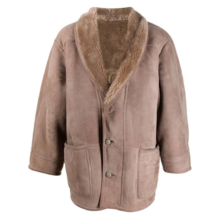 sheepskin coat 1980s