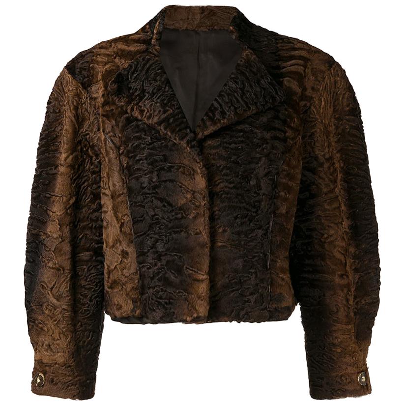 1980s A.N.G.E.L.O. Vintage Cult Fur Jacket