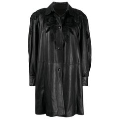 1980s A.N.G.E.L.O. Vintage Cult Leather Coat