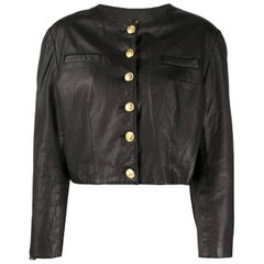 1980s A.N.G.E.L.O. Vintage Cult Leather Jacket