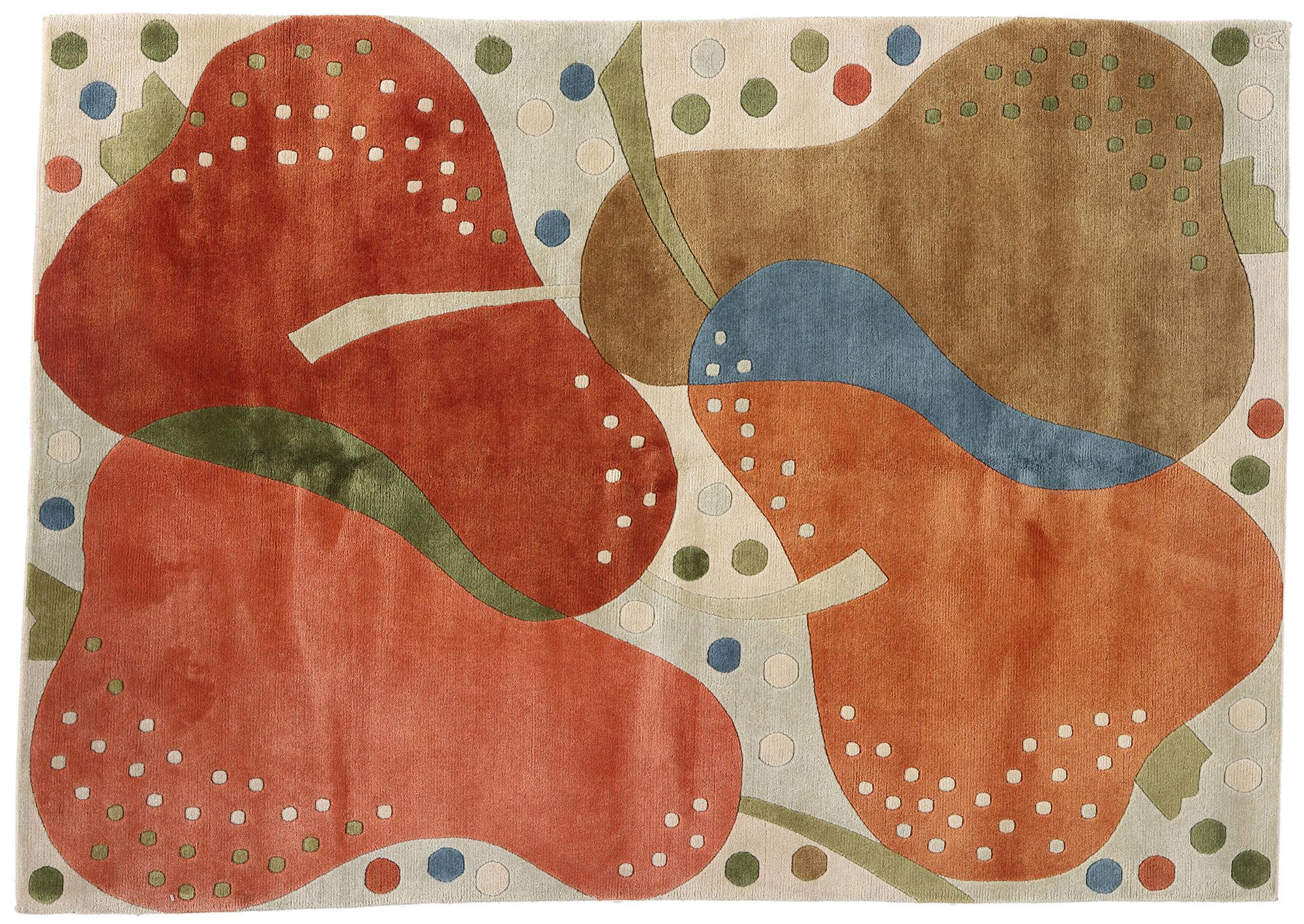 1980's Anna-Johanna Ångström Vintage Scandinavian Swedish Carpet For Sale 4