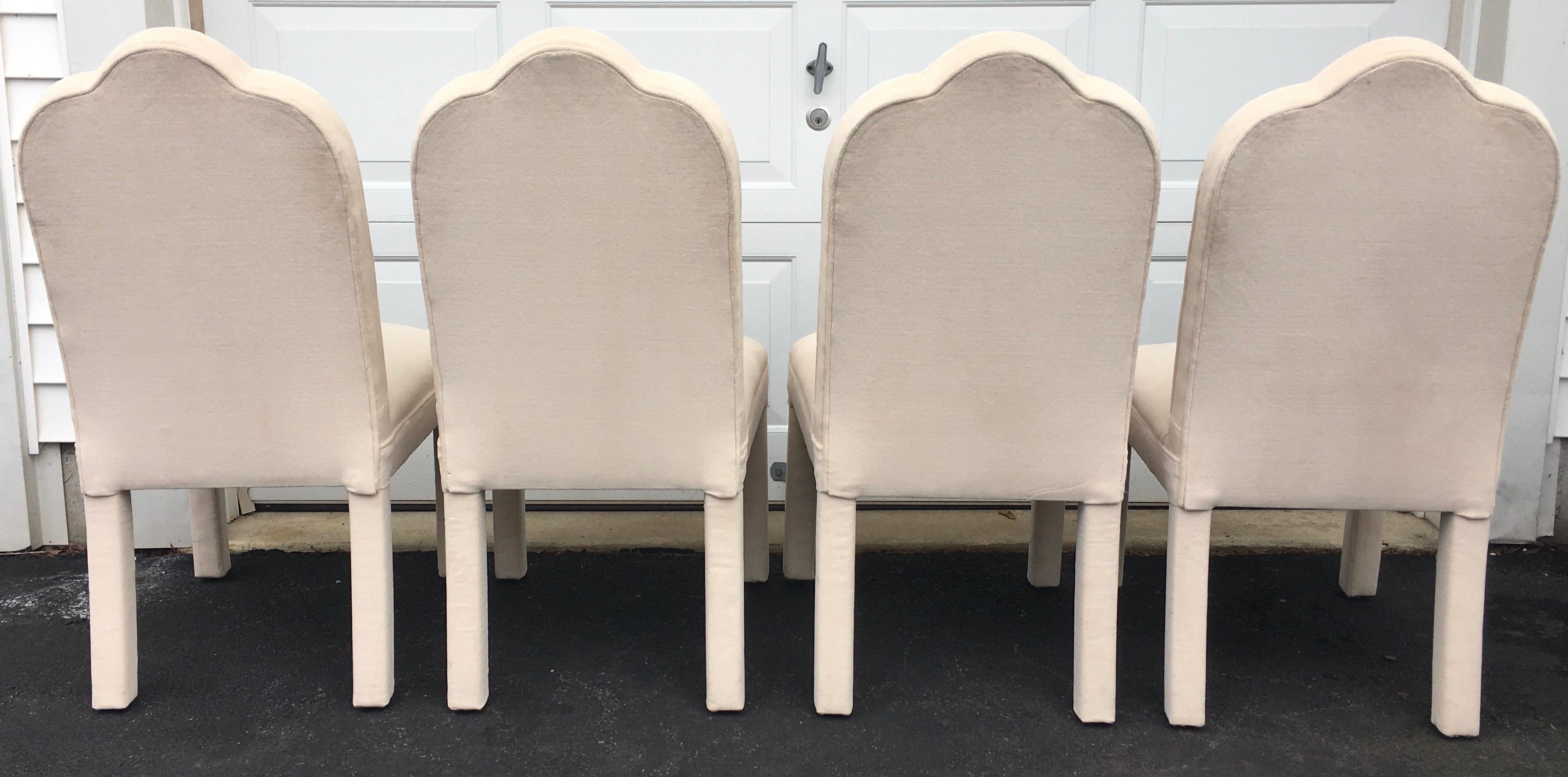 parsons dining chairs with arms