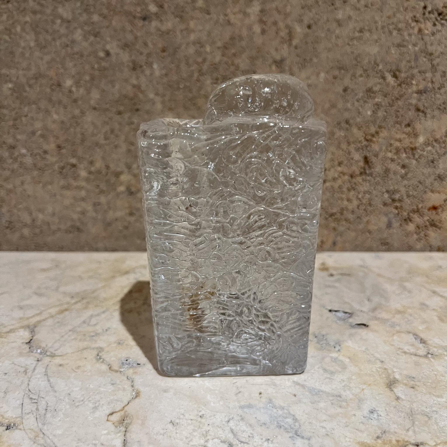 1980er Kunstglasvase Kerzenständer im Stil von Timo Sarpaneva  Finnland im Angebot 6