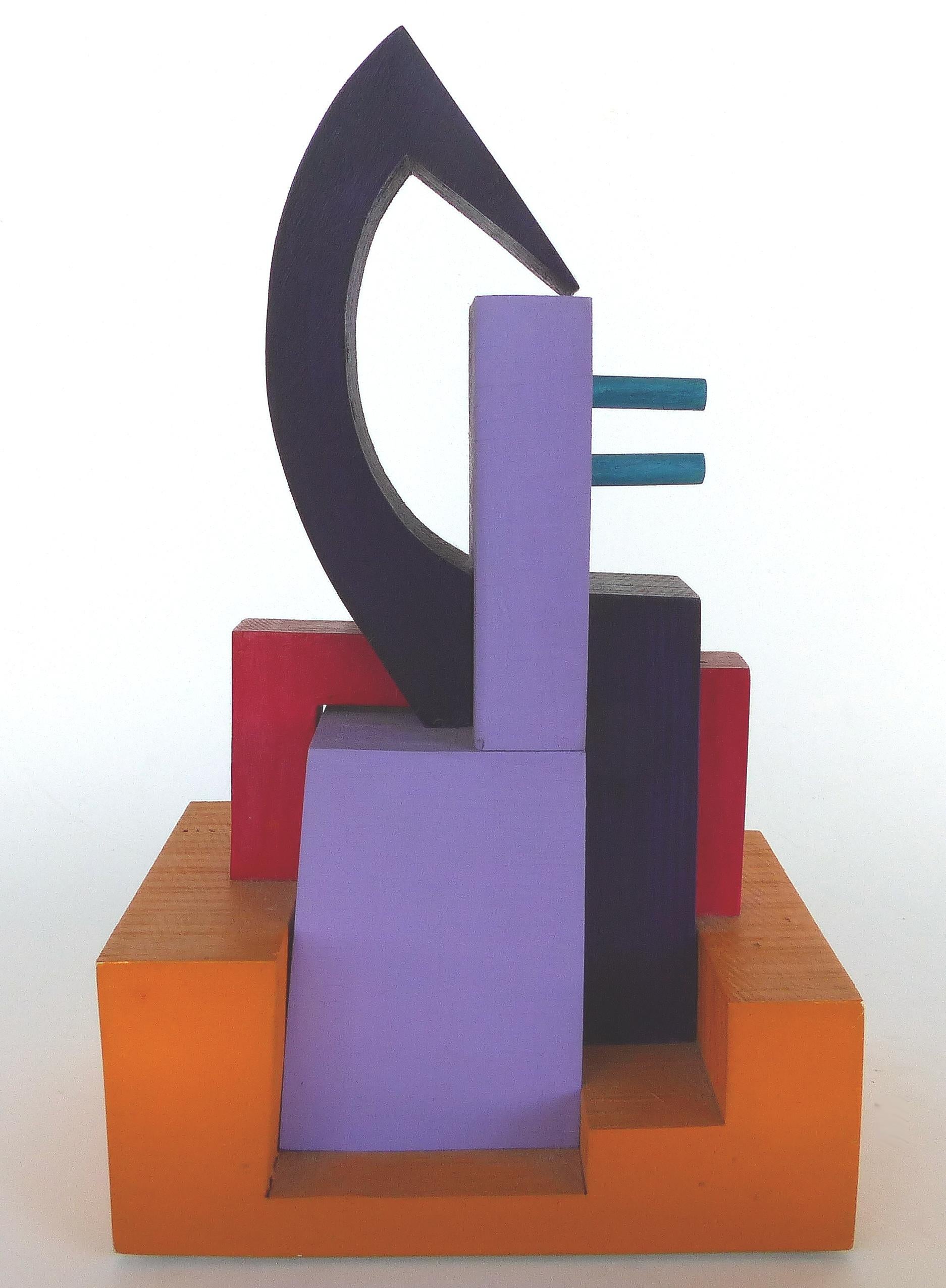 Wendy Vanderbilt Lehman Assemblage Sculpture 

Offered is a 1980s assemblage sculpture by Wendy Vanderbilt Lehman. The work encompasses bold saturated hues and strong textures. The piece is signed beneath the base and includes notations.