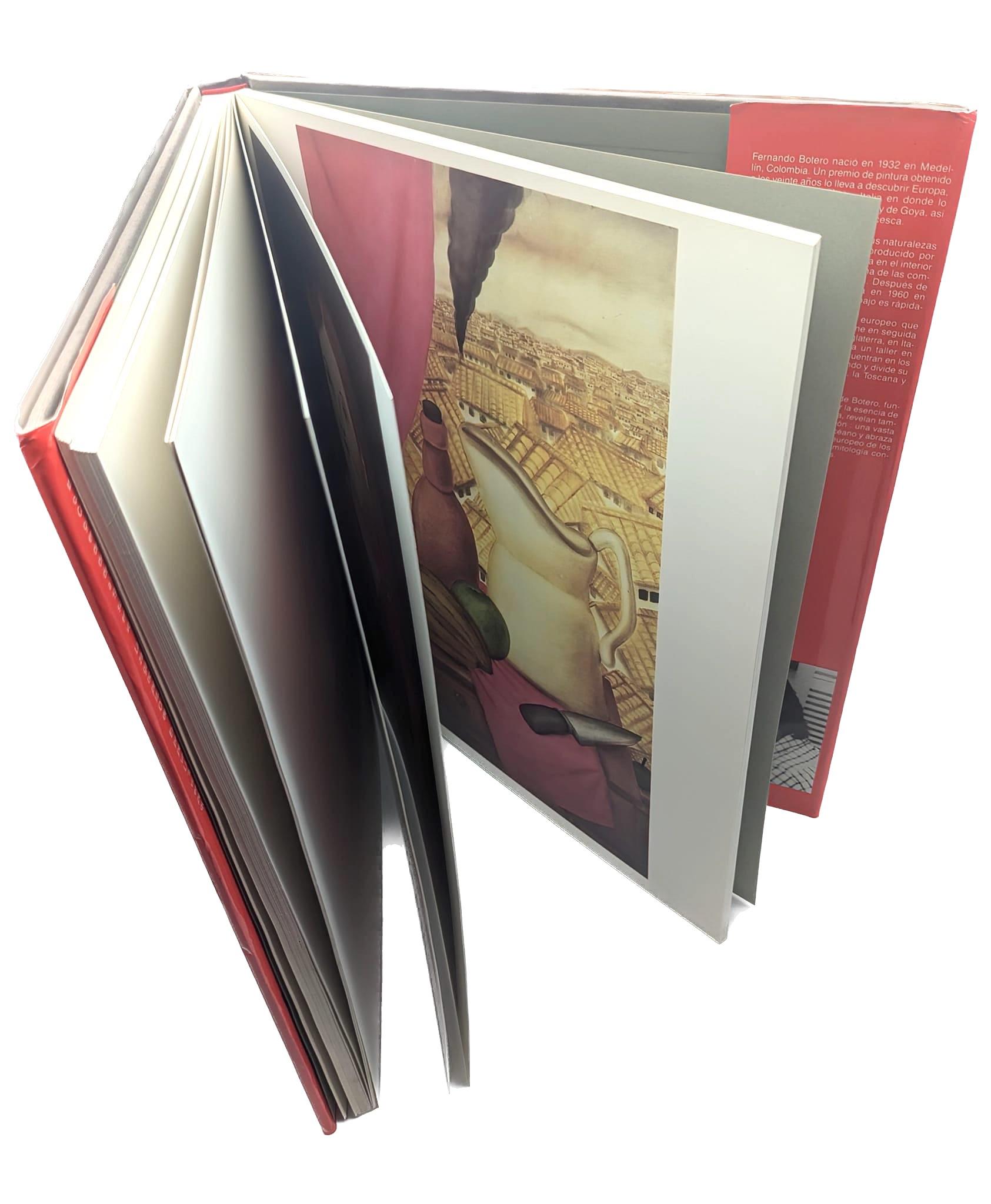 Cotton 1980s Autographed Art Book: Fernando Botero: Watercolors and Drawings