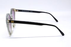 1980's BALENCIAGA black and white plastic sunglasses