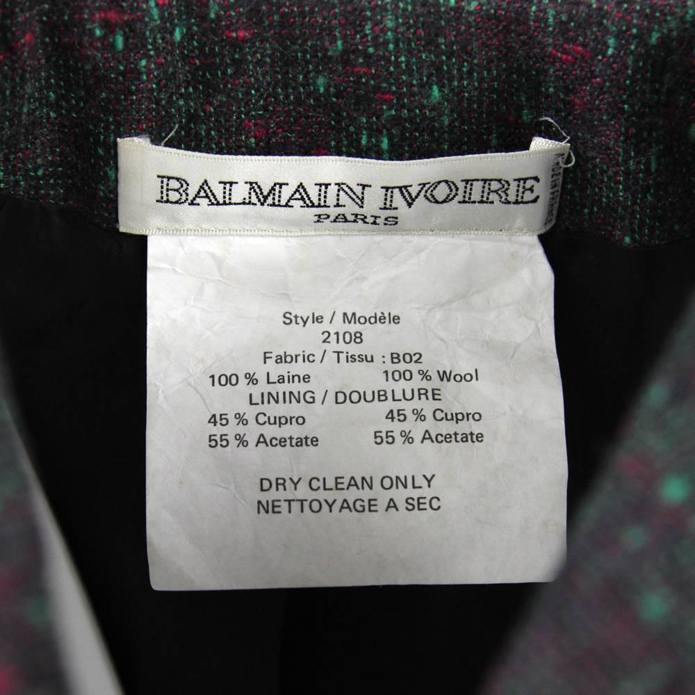 1980s Balmain Two-Piece Suit 2