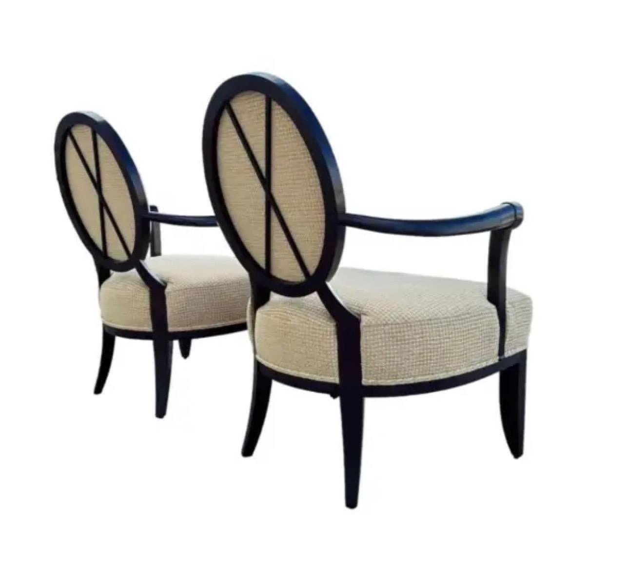 One of the most widely recognized and iconic Barry designs for Baker. These X back beauties are in exceptional vintage condition.


Condition Disclosure:
Please understand nearly all of our inventory is comprised of rare to very rare vintage pieces.
