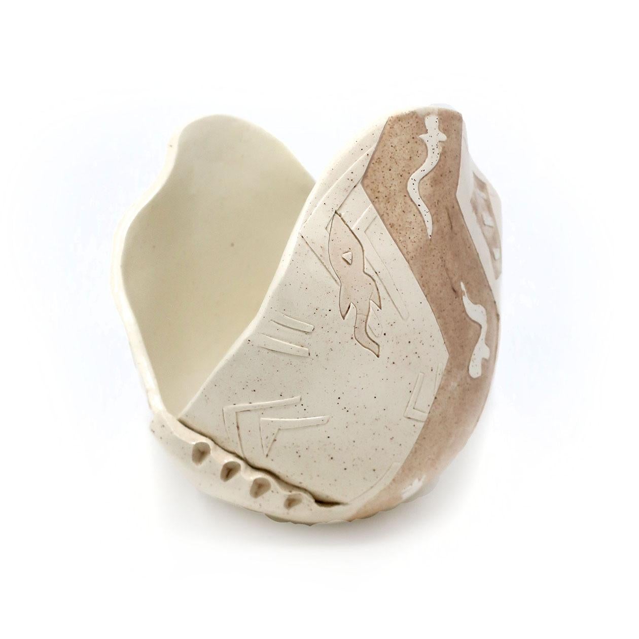Hand-Crafted 1980s Barbara Demery Art Pottery Vase