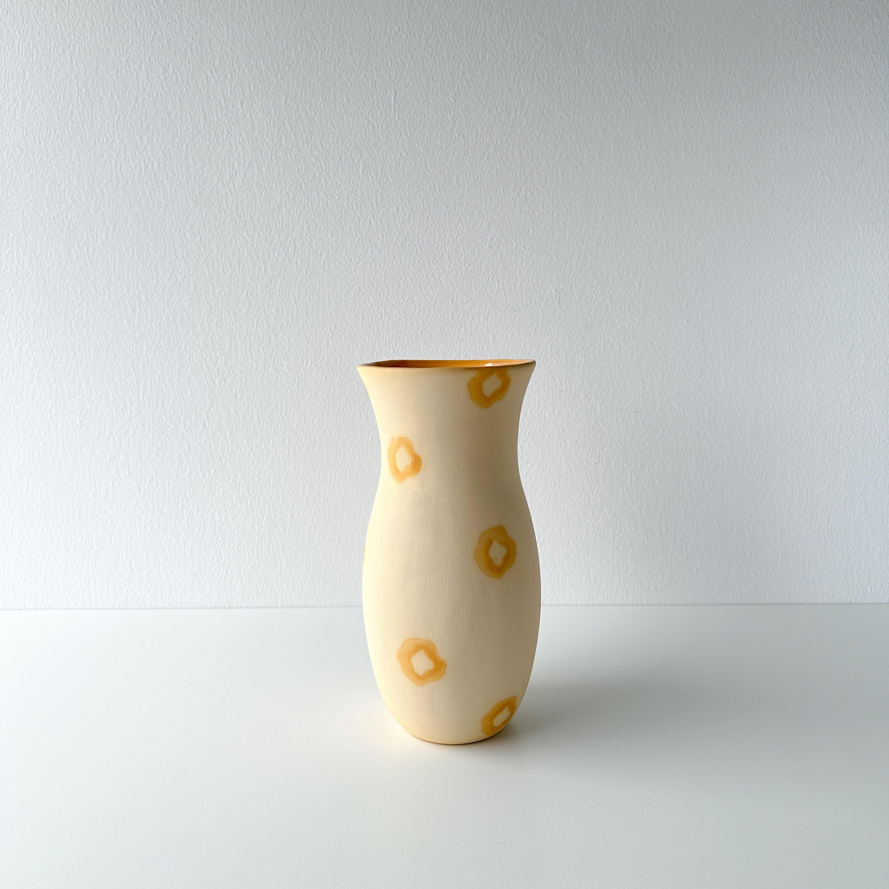 Hand-Crafted 1980s Barbara Eigen Postmodern Vase  For Sale