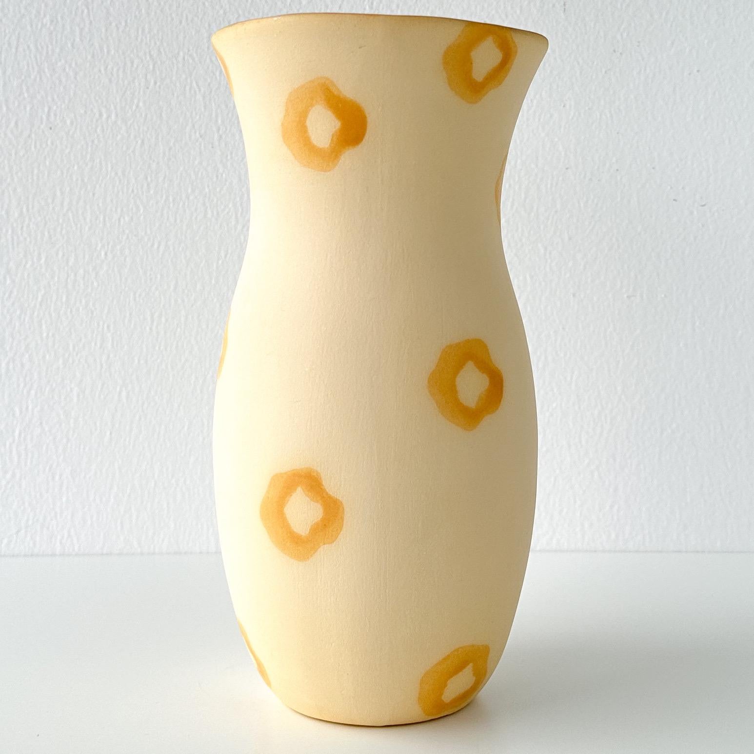 20th Century 1980s Barbara Eigen Postmodern Vase  For Sale