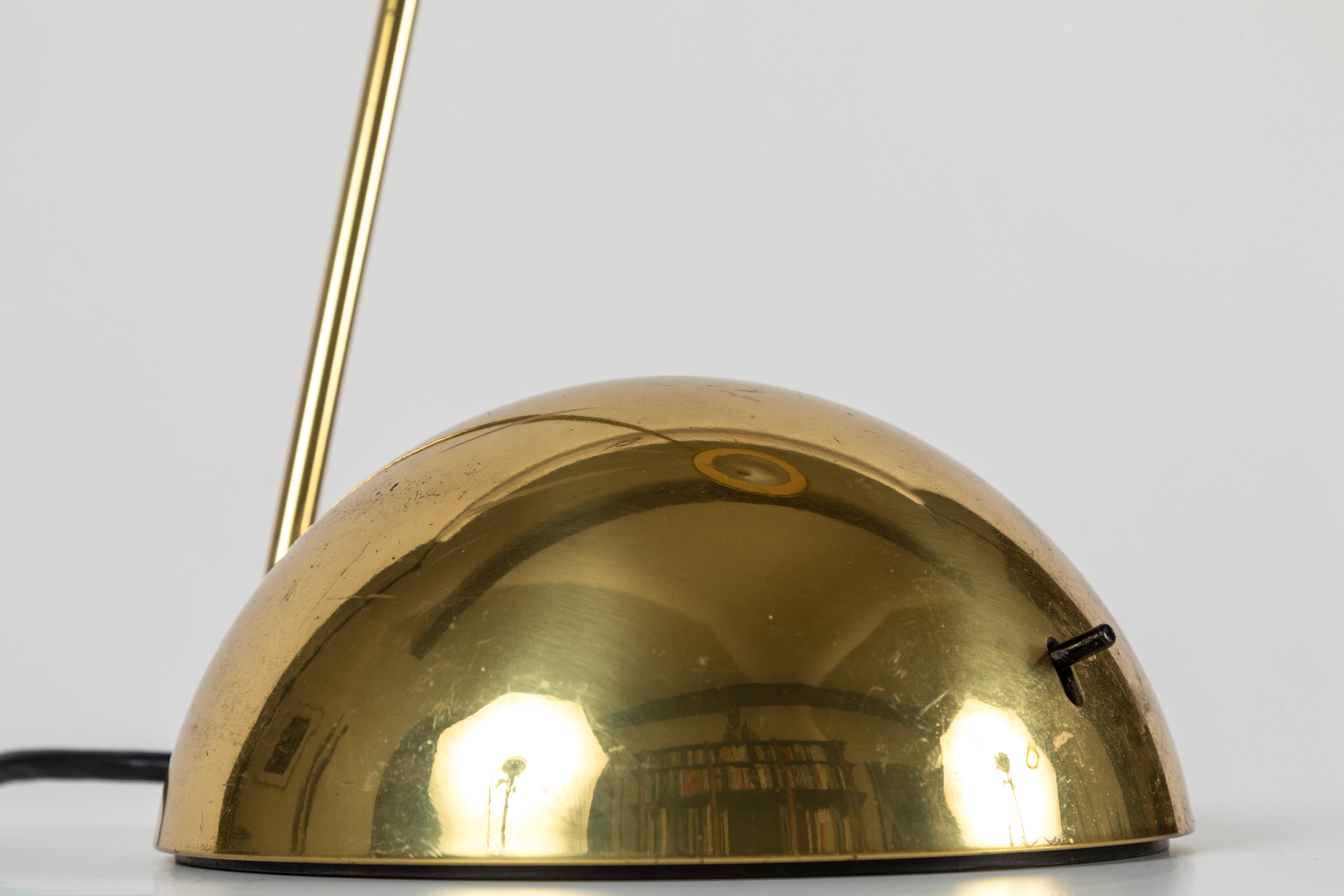 1980s Barbieri & Marianelli Brass 'Bikini' Table Lamp for Tronconi 3