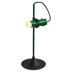Used 1980s Barbieri & Marianelli Green Table Lamp for Tronconi