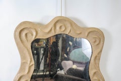 1980s "Barocco" Carton Mirror in the Style of Garouste & Bonetti