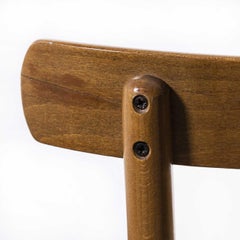 1980's Bentwood Barstools High Back, Set of Five