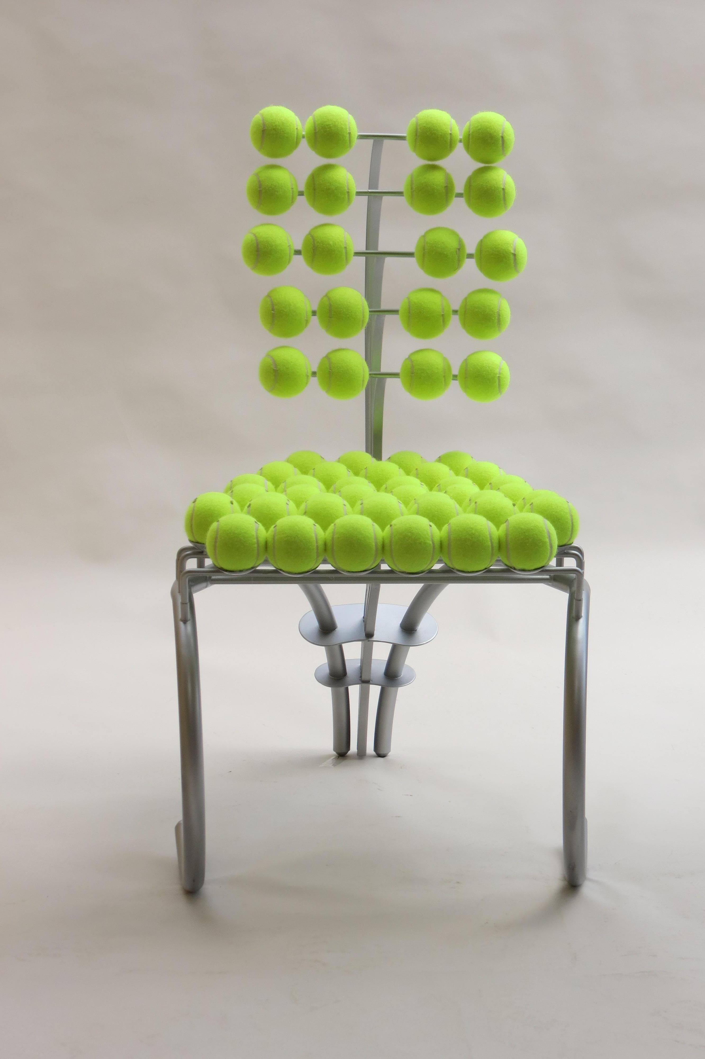 1980s Bespoke Sculptural Tennis Ball Chair Wimbledon Chair In Good Condition In Stow on the Wold, GB
