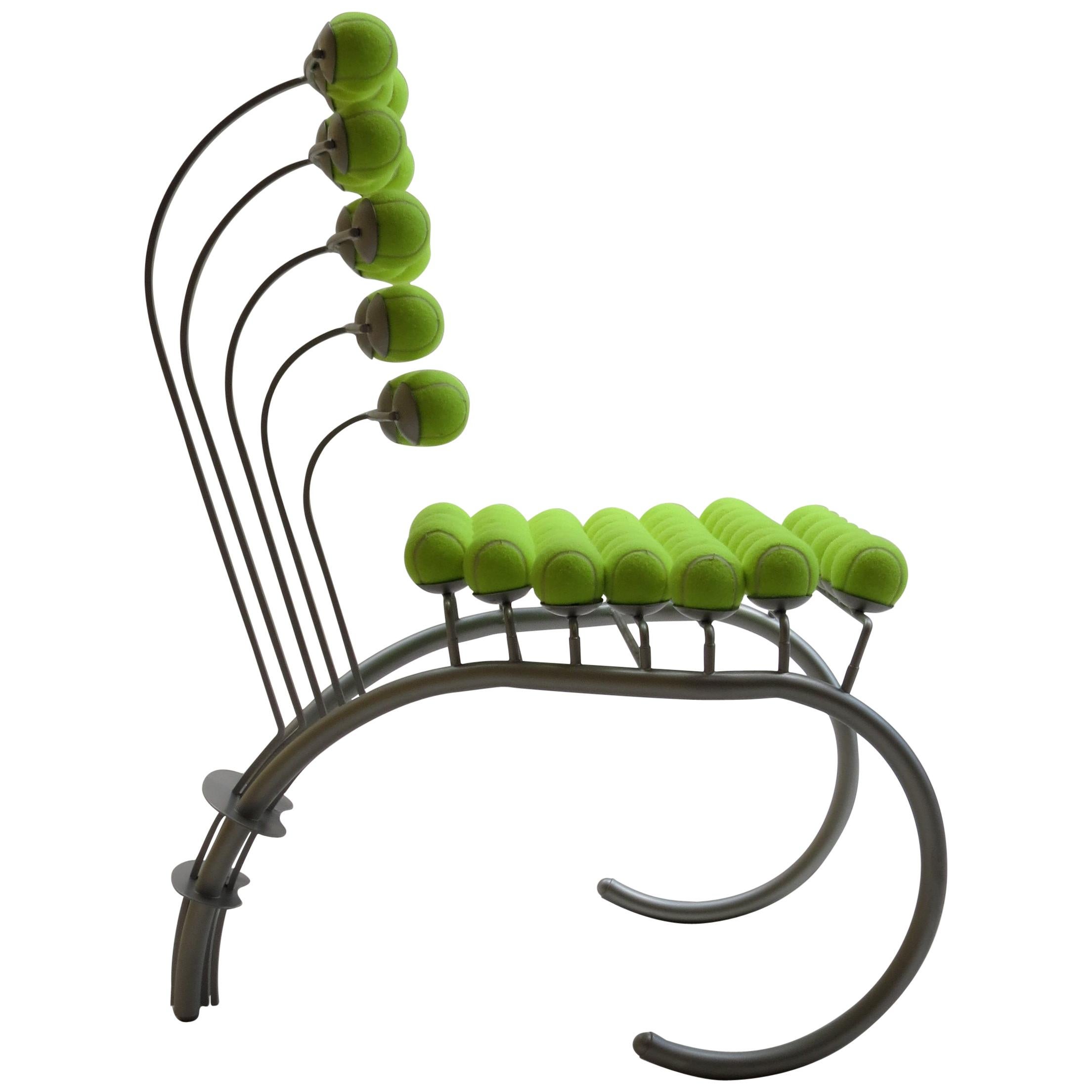 1980s Bespoke Sculptural Tennis Ball Chair Wimbledon Chair