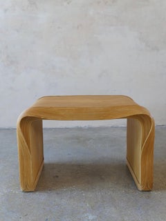 1980s Betty Cobonpue Organic Form Waterfall Side Table