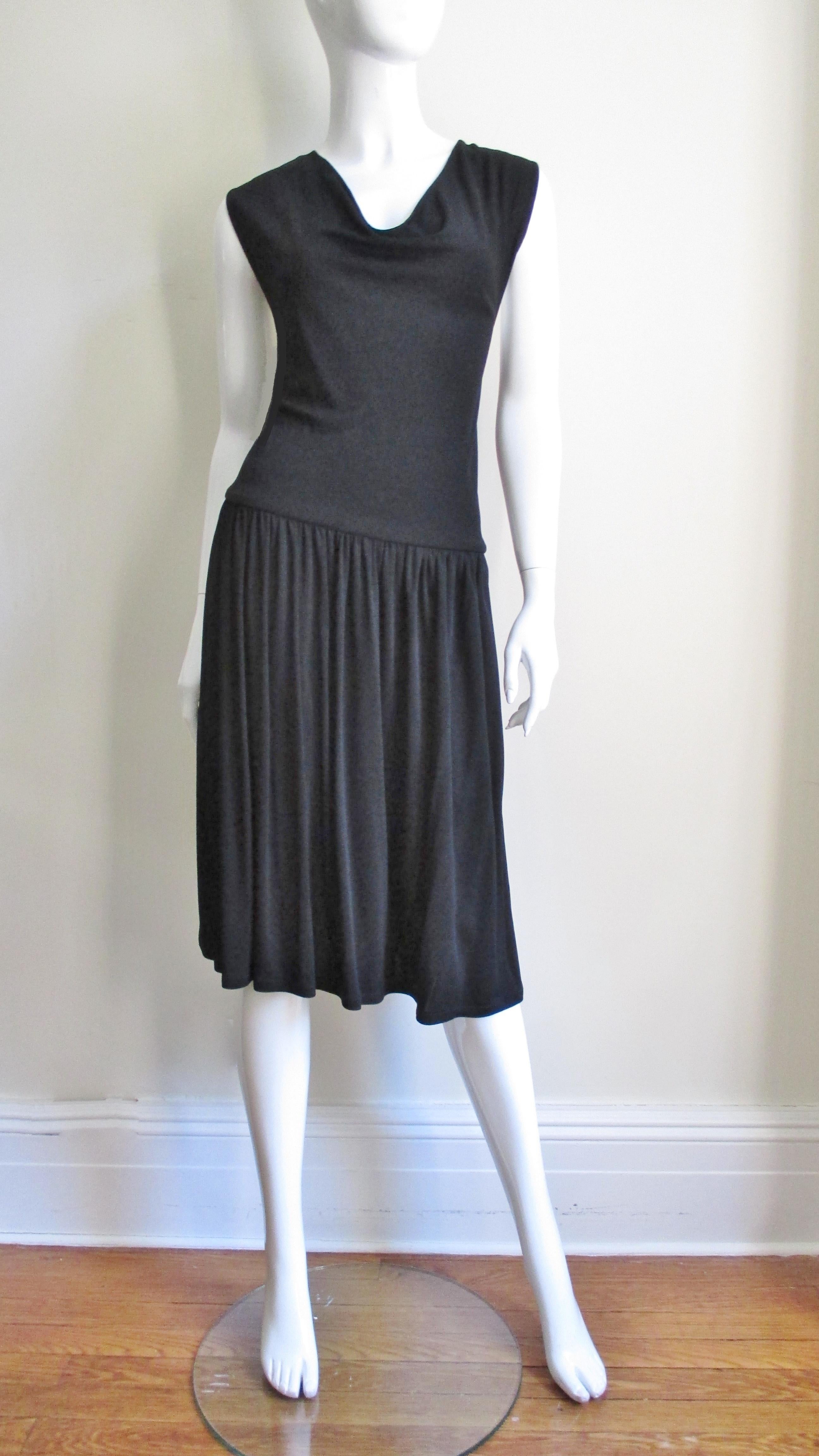Donna Bill Blass - Vestito incrociato anni '80 in vendita