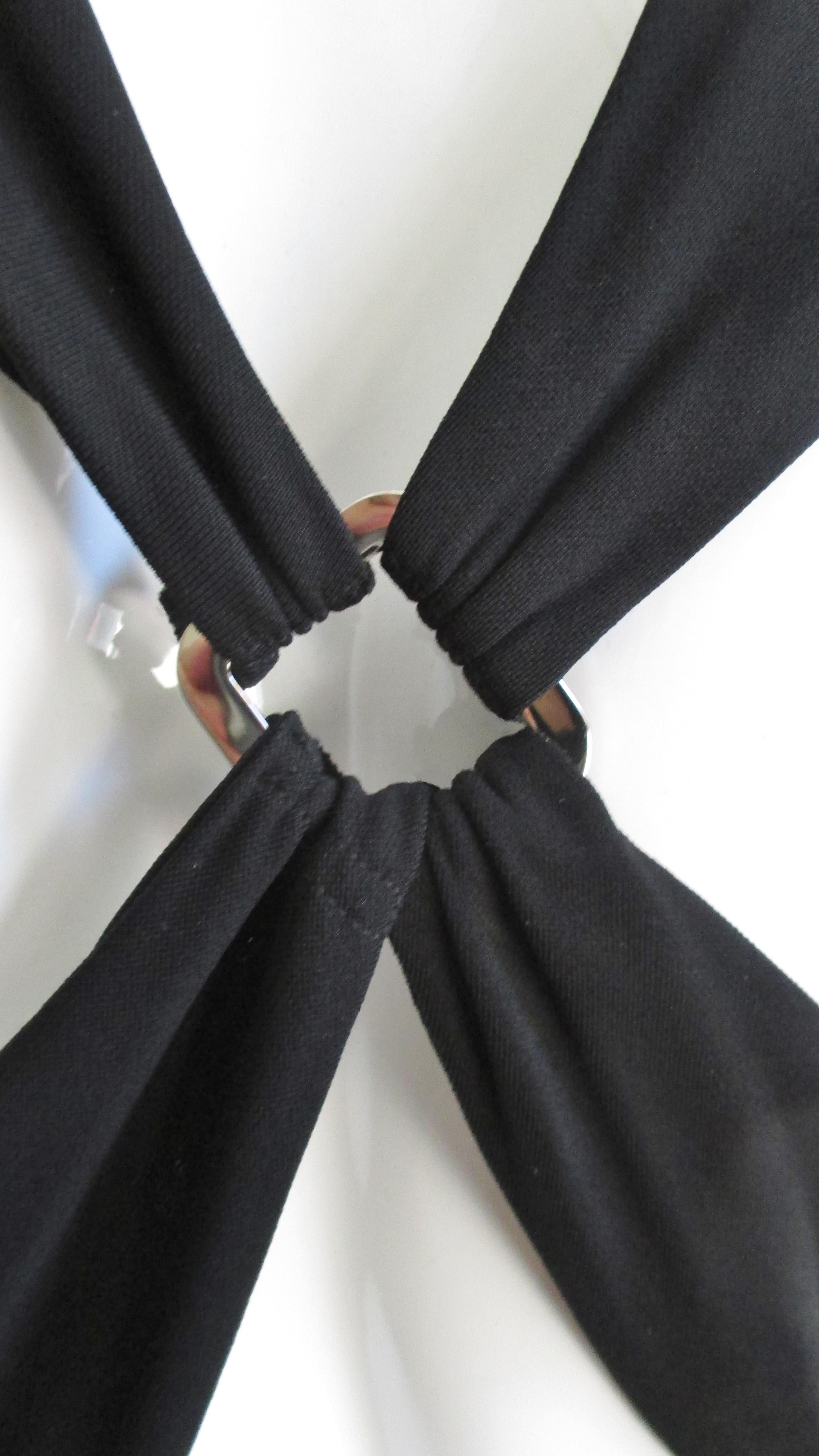 Bill Blass - Vestito incrociato anni '80 in vendita 3