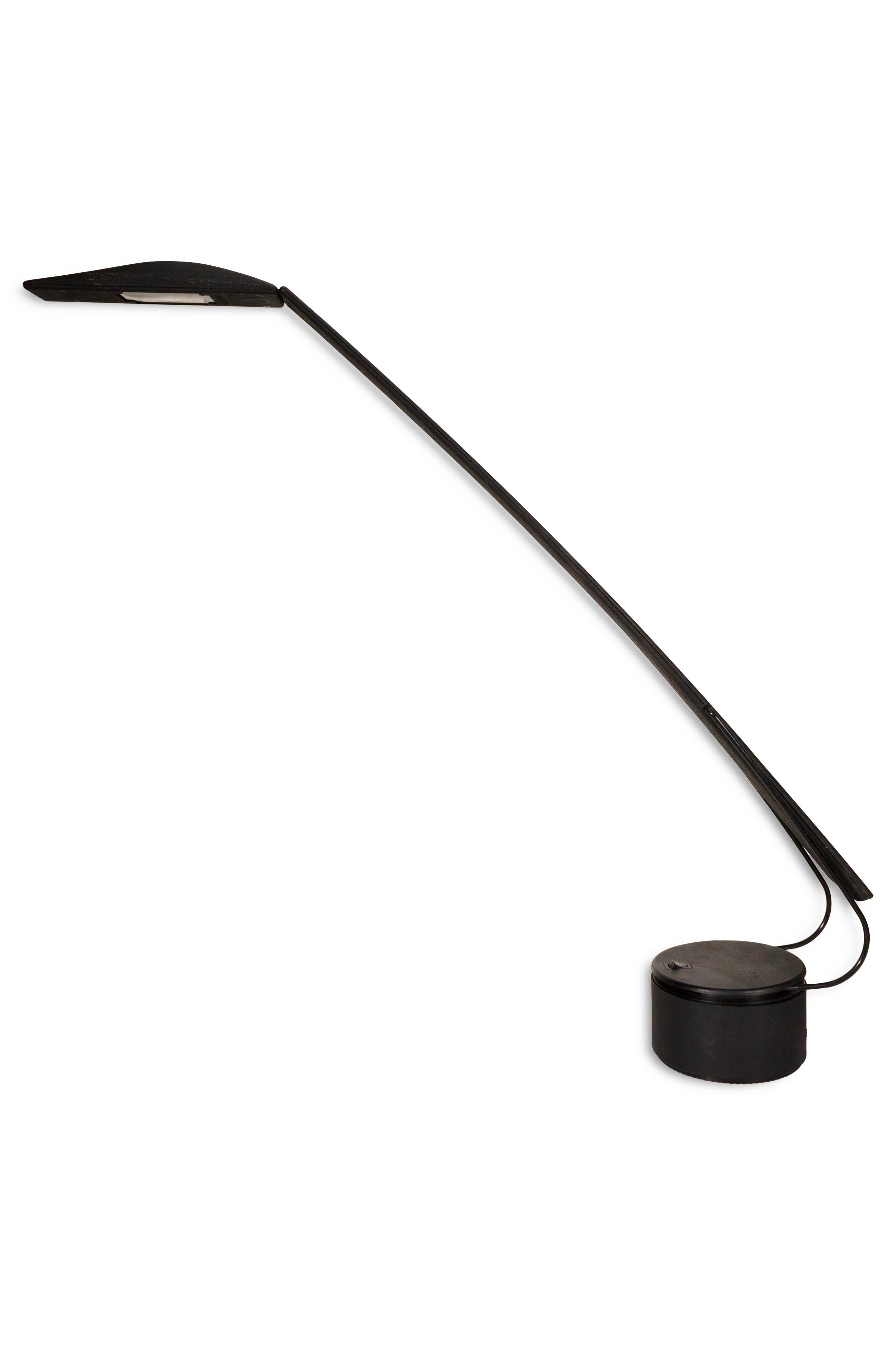 1980er Schwarze Taube Quastenlampe von Mario Barbaglio & Maro Columbo für PAF (Moderne) im Angebot