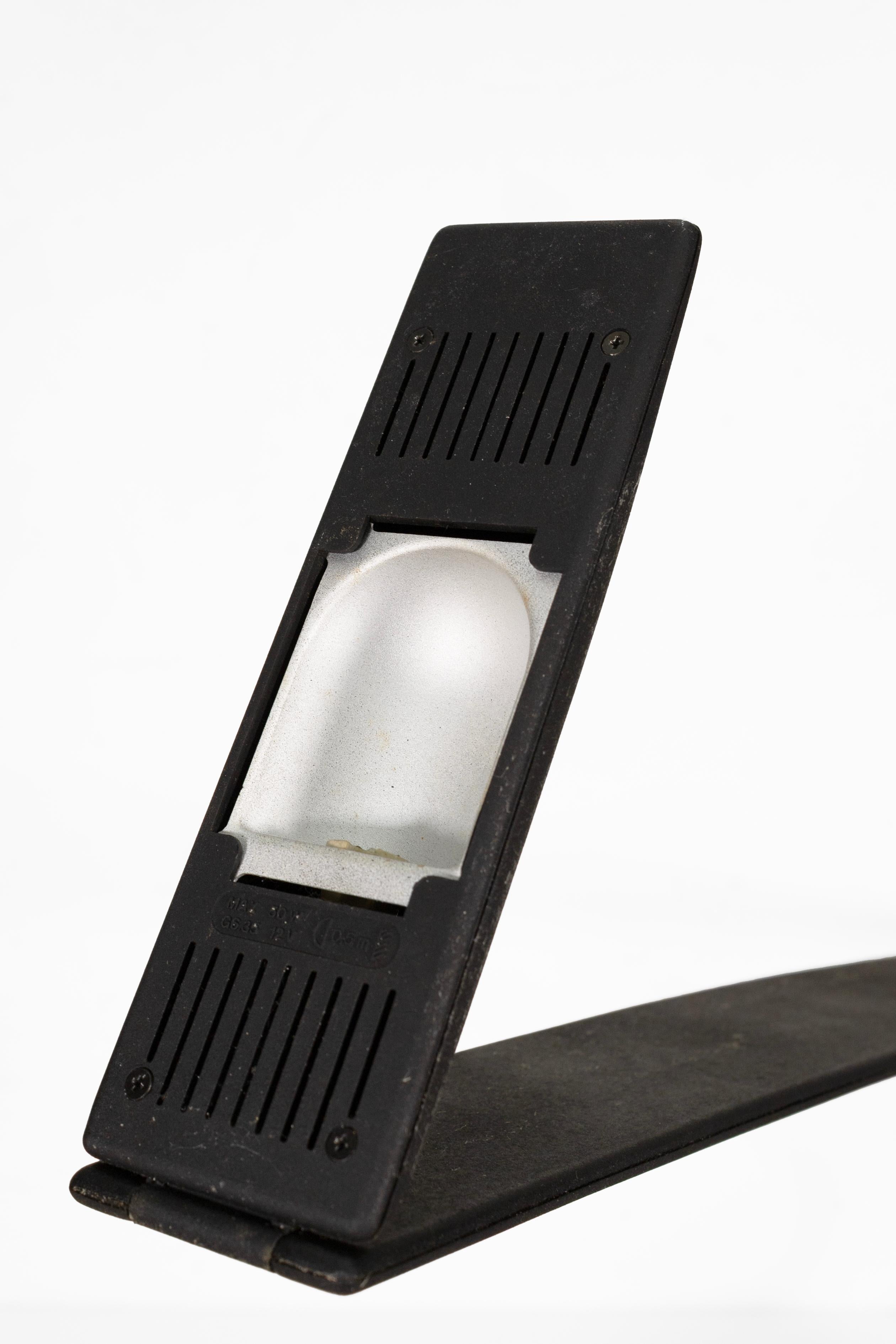 1980er Schwarze Taube Quastenlampe von Mario Barbaglio & Maro Columbo für PAF im Angebot 1