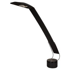 1980s Black Dove Task Lamp By Mario Barbaglio & Maro Columbo For PAF