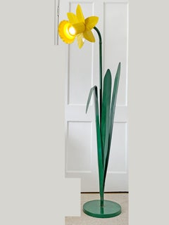 1980’S Bliss Daffodil Floor Lamp