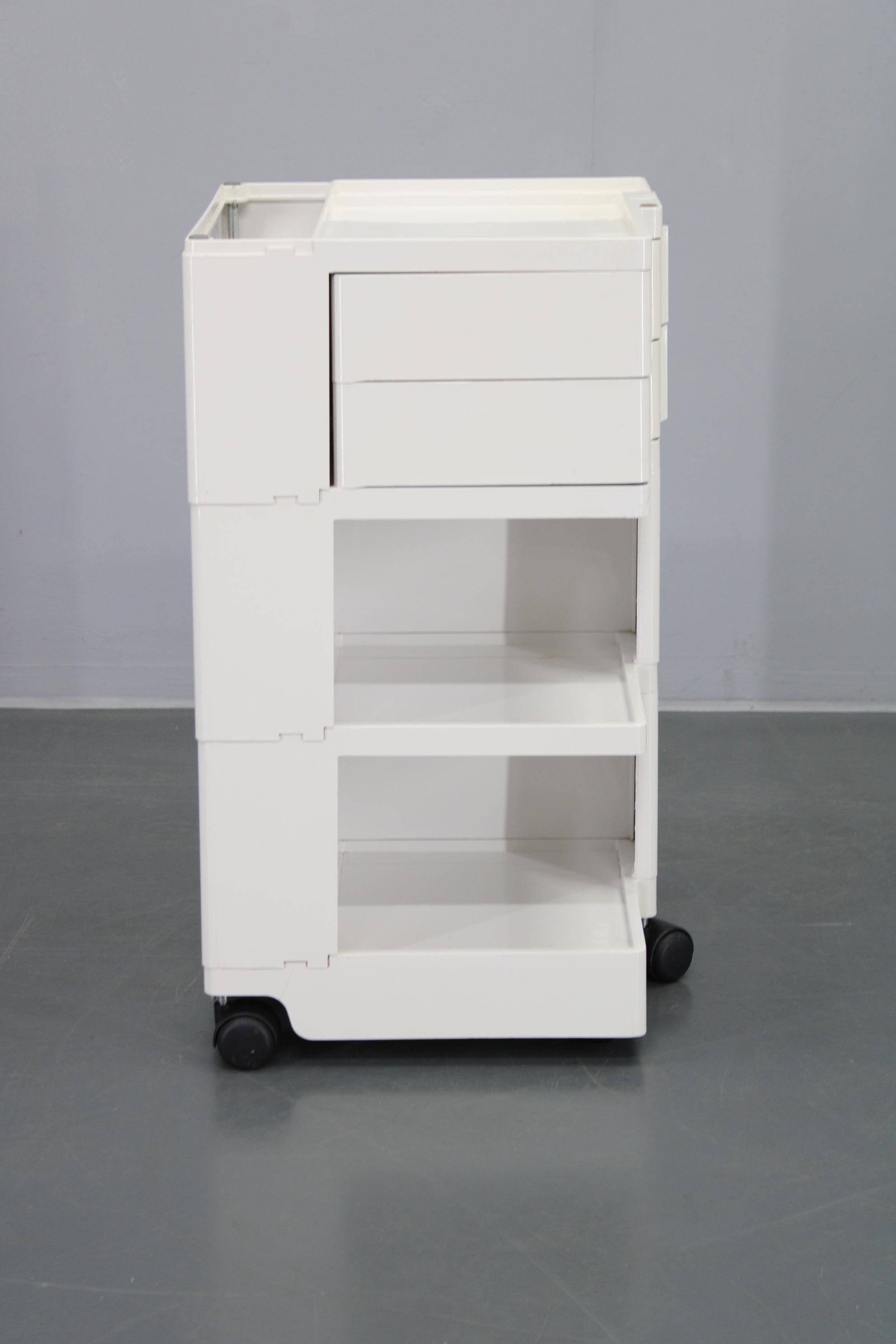 Industrial 1980s Boby Trolley by Joe Colombo, Italy