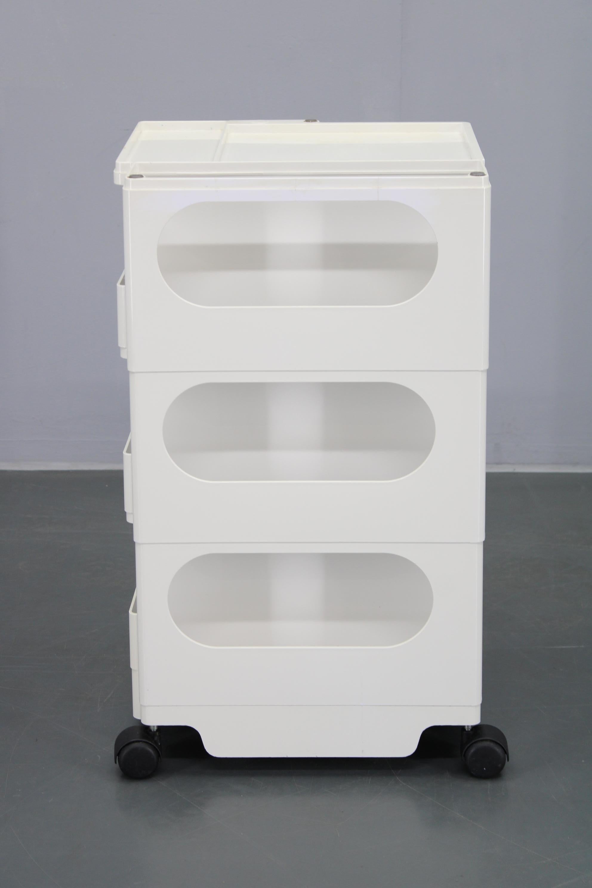 1980s Boby Trolley by Joe Colombo, Italy In Good Condition In Praha, CZ