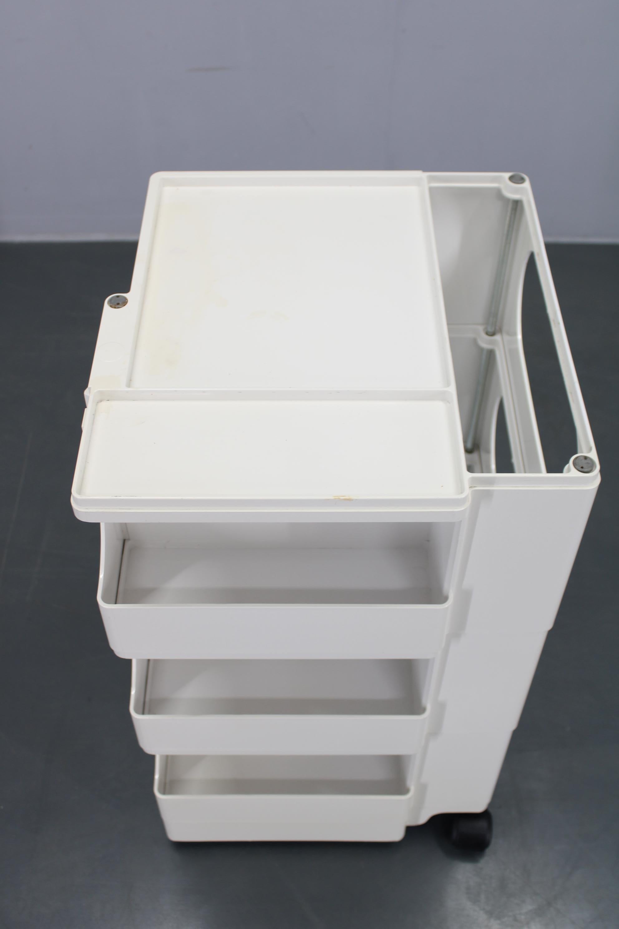 Plastic 1980s Boby Trolley by Joe Colombo, Italy
