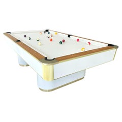1980s Brass and Formica Murrey Pool Table