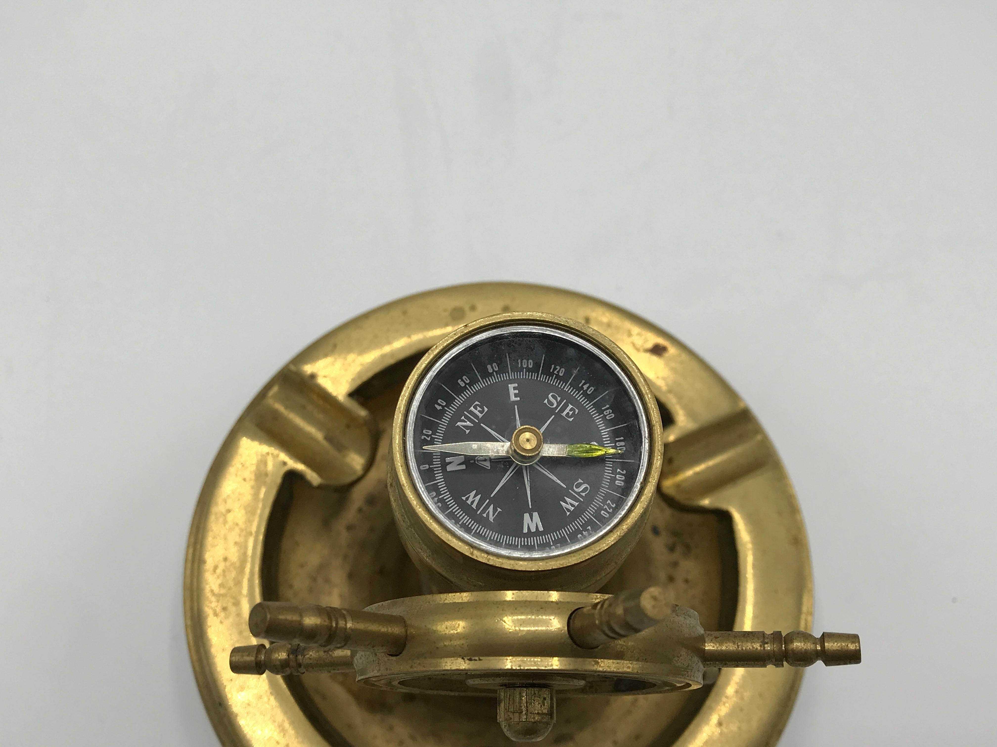 1980s, Brass Nautical Ashtray Catchall 2