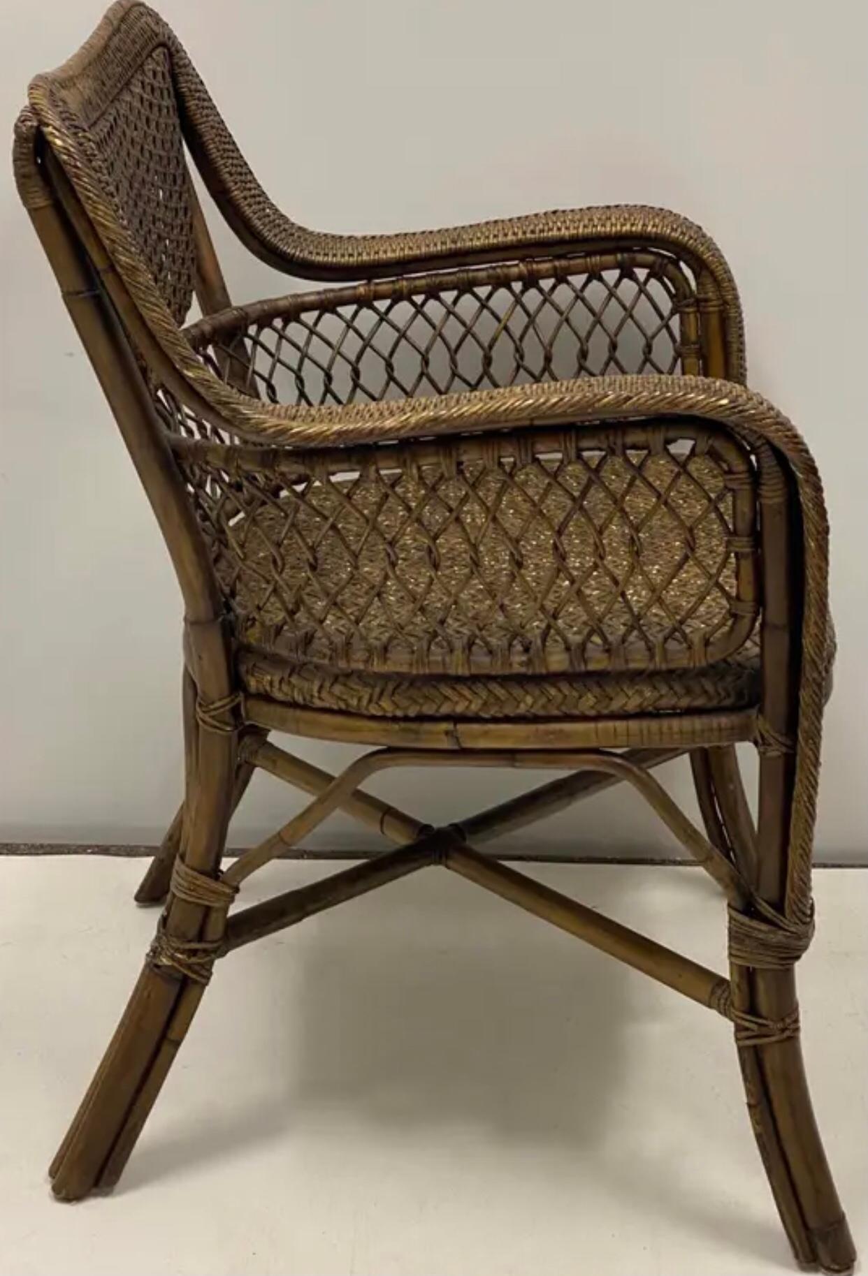 palecek wicker chair