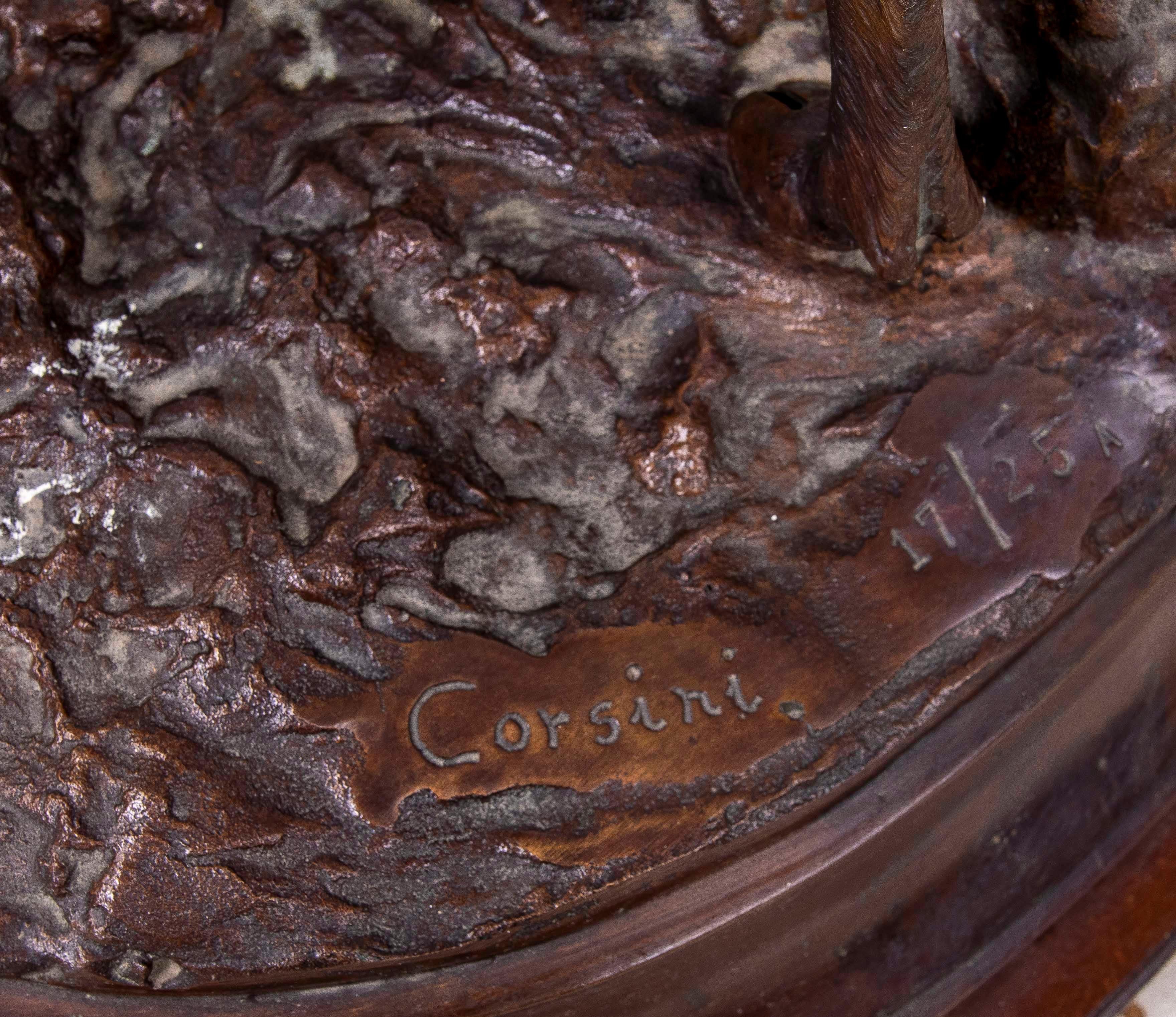 Scultura in bronzo del 1980 
