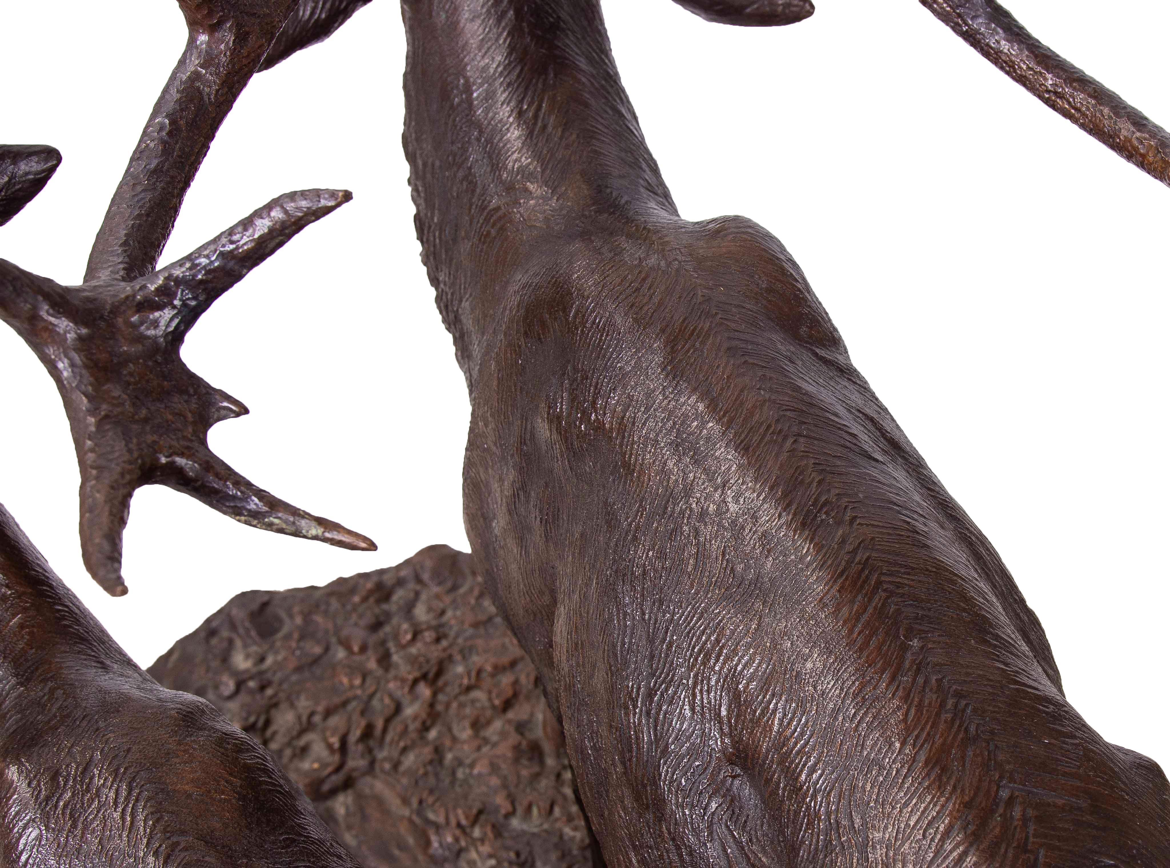 Scultura in bronzo del 1980 