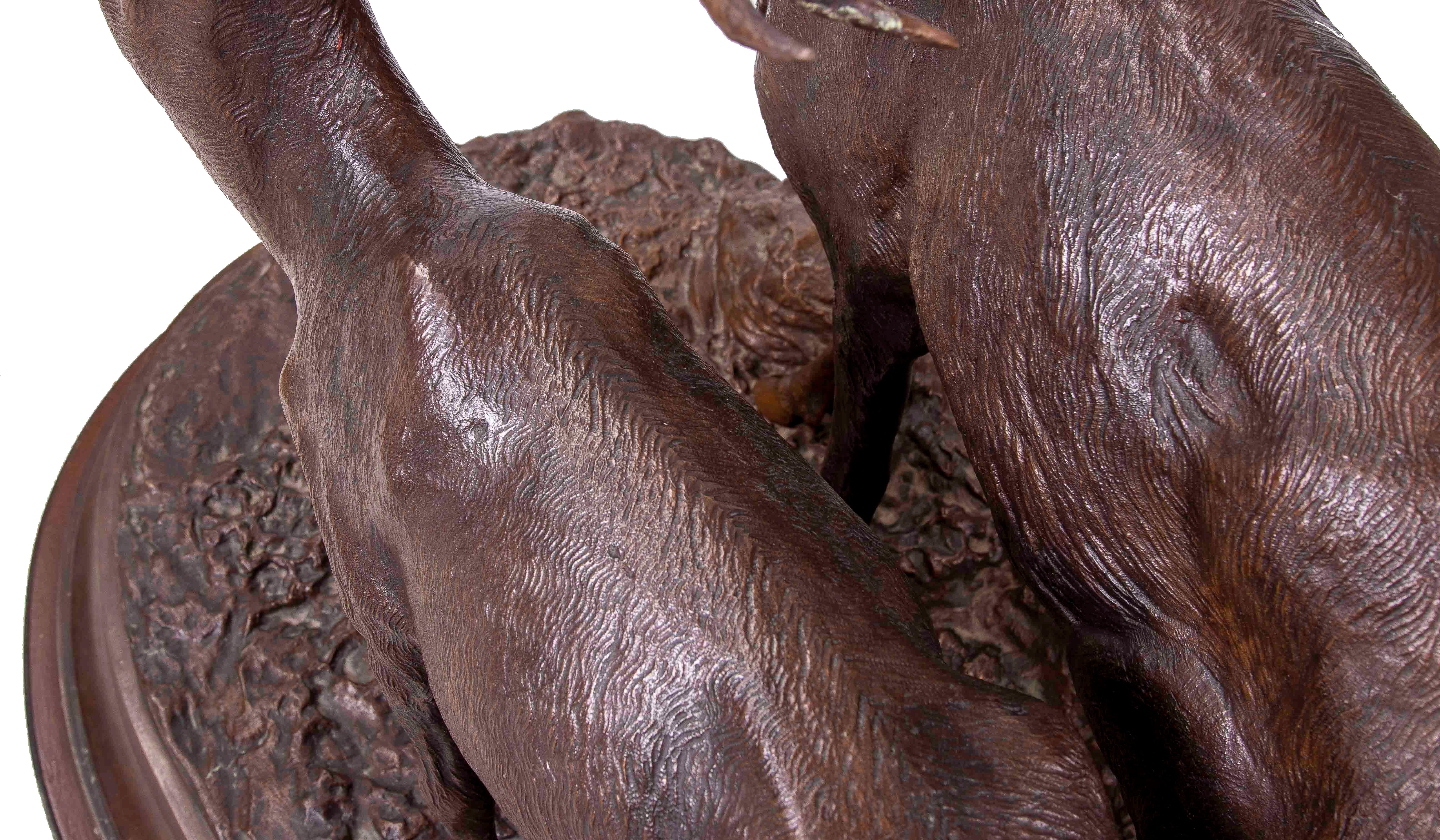 Scultura in bronzo del 1980 